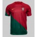 Portugal Diogo Dalot #2 Replica Home Stadium Shirt World Cup 2022 Short Sleeve